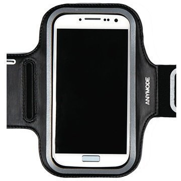 Samsung Galaxy S4 I9500 Anymode Käsivarsikotelo Musta
