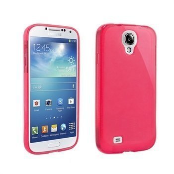 Samsung Galaxy S4 I9500 I9505 Beyond Cell Himmeä TPU-Suojakotelo Tumma Pinkki