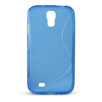 Samsung Galaxy S4 I9500 I9505 Ksix S-Tyyli TPU-Suojakuori Sininen