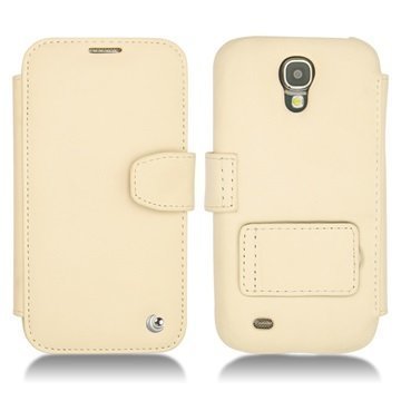 Samsung Galaxy S4 I9500 I9505 Noreve Tradition B Flip Leather Case Beige