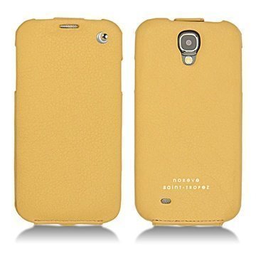 Samsung Galaxy S4 I9500 I9505 Noreve Tradition Läpällinen Nahkakotelo Mimoosa