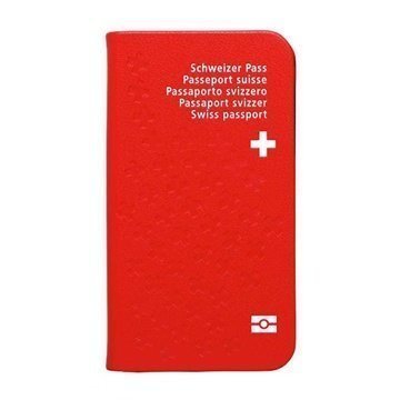 Samsung Galaxy S4 I9500 I9505 Ozaki O!Coat Worldpass Folio Case Passport Switzerland