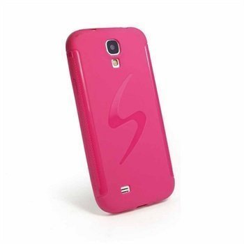 Samsung Galaxy S4 I9500 I9505 Tuff-Luv E-Volve S Suojakotelo Pinkki