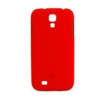 Samsung Galaxy S4 I9500 I9505 V7 Metro Anti-Slip Kotelo Punainen