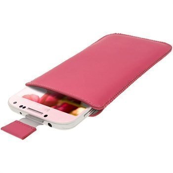 Samsung Galaxy S4 I9500 I9505 iGadgitz Leather Case Pink