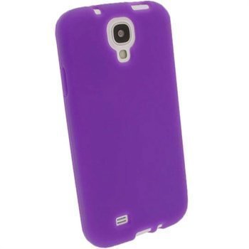 Samsung Galaxy S4 I9500 I9505 iGadgitz Silikonikotelo Violetti