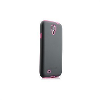Samsung Galaxy S4 I9500 Naztech Vertex 3-kerroksinen Kotelo Vaaleanpunainen