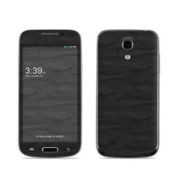 Samsung Galaxy S4 Mini Black Woodgrain Suojakalvo