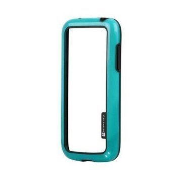 Samsung Galaxy S4 Mini I9190 I9192 Beyond Cell AquaFlex TPU Kotelo Musta / Sininen