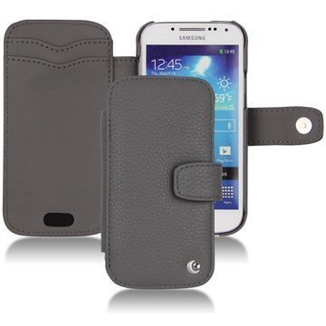 Samsung Galaxy S4 Mini I9190 Noreve Tradition B Wallet Nahkakotelo Antrasiitti