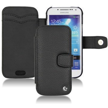 Samsung Galaxy S4 Mini I9190 Noreve Tradition B Wallet Nahkakotelo Pikimusta