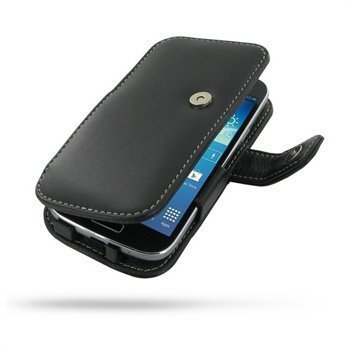 Samsung Galaxy S4 Mini PDair Leather Case 3BSSGMB41 Musta