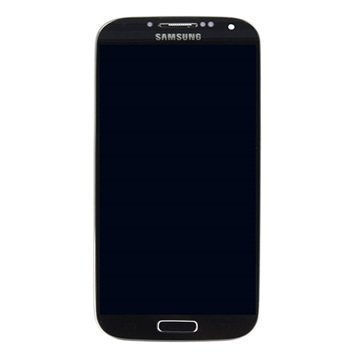 Samsung Galaxy S4 Value Edition I9515 Etukuori & LCD Näyttö Musta