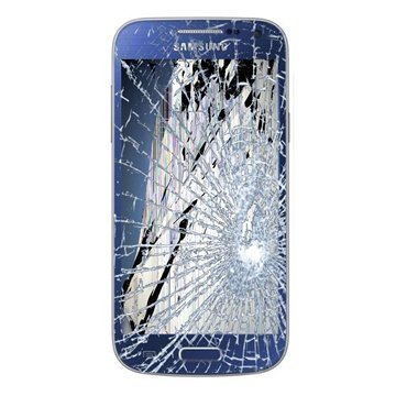 Samsung Galaxy S4 mini I9190 I9195 LCD-näytön ja Kosketusnäytön Korjaus Sininen