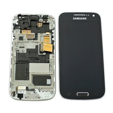 Samsung Galaxy S4 mini I9195I Etukuori & LCD Näyttö Musta