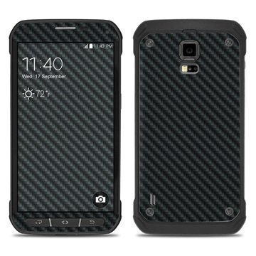 Samsung Galaxy S5 Active Carbon Suojakalvo