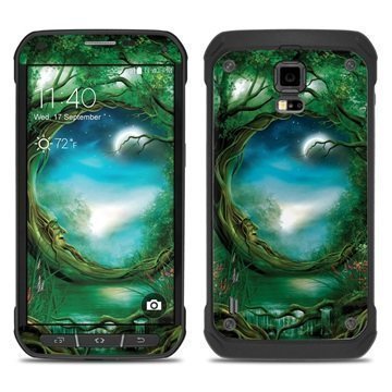 Samsung Galaxy S5 Active Moon Tree Suojakalvo