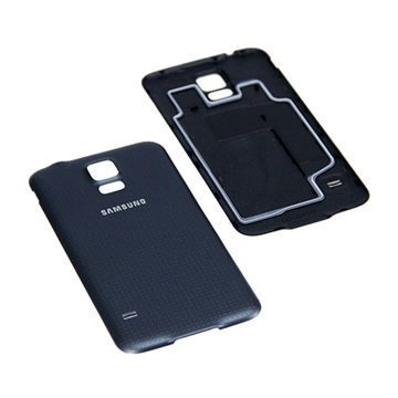 Samsung Galaxy S5 Akun Kansi Musta