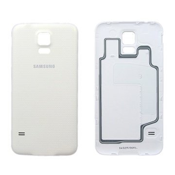 Samsung Galaxy S5 Akun Kansi Valkoinen
