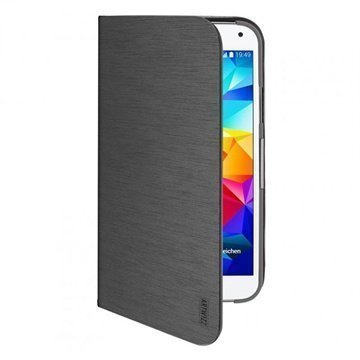 Samsung Galaxy S5 Artwizz SeeJacket Folio Avattava Kotelo Musta