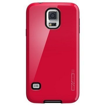 Samsung Galaxy S5 Beyond Cell Slim Duo Shield Kotelo Kuuma Pinkki