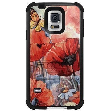 Samsung Galaxy S5 Beyond Cell Tri Shield Hybrid Kotelo Kevät Canvas