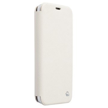 Samsung Galaxy S5 Krusell Malmö Wallet Leather Case White