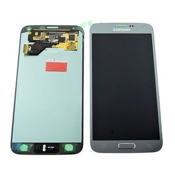 Samsung Galaxy S5 Neo LCD Näyttö Hopea