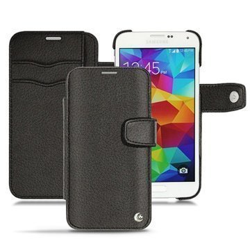 Samsung Galaxy S5 Noreve Tradition B Wallet Leather Case Anthracite