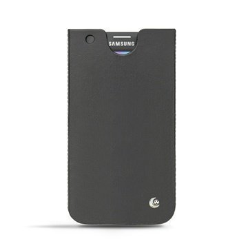 Samsung Galaxy S5 Noreve Tradition C Nahkakotelo Musta