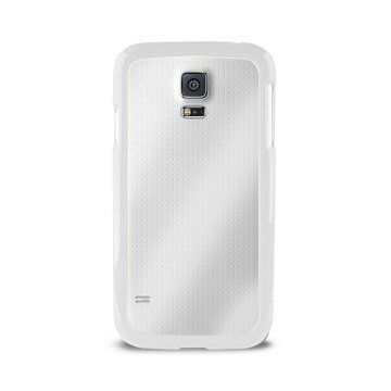 Samsung Galaxy S5 Puro Clear Kotelo Kirkas / Valkoinen