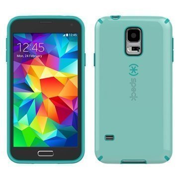 Samsung Galaxy S5 Speck CandyShell Cover Green / Caribbean Blue