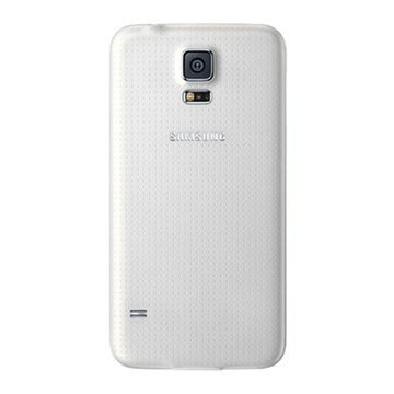 Samsung Galaxy S5 Takakansi Hohtavan Valkoinen