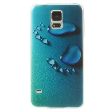 Samsung Galaxy S5 Ultraohut TPU-Kotelo Jalanjäljet