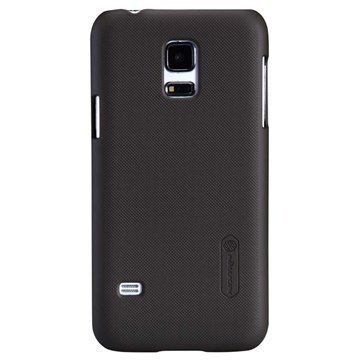 Samsung Galaxy S5 mini Nillkin Super Frosted Shield Suojakotelo Ruskea