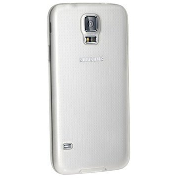 Samsung Galaxy S5 mini iGadgitz TPU-Suojakotelo Frosted Kirkas