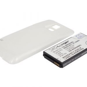 Samsung Galaxy S5 tehoakku 5600 mAh Erillisellä valkoisella takakannella