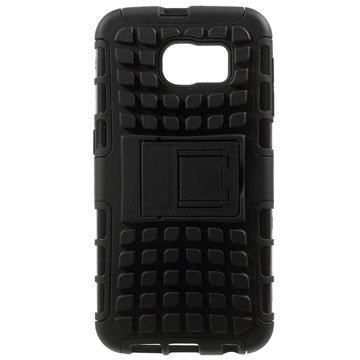 Samsung Galaxy S6 Anti-Slip Hybrid Case Black