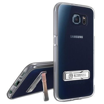 Samsung Galaxy S6 Beyond Cell Kick Stand Tri Max Kotelo Kirkas