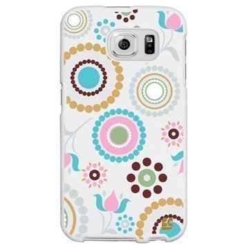 Samsung Galaxy S6 Beyond Cell Protex Design Kova Suojakuori Circle Collage