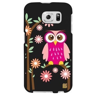 Samsung Galaxy S6 Beyond Cell Protex Design Kova Suojakuori Daisy Owl