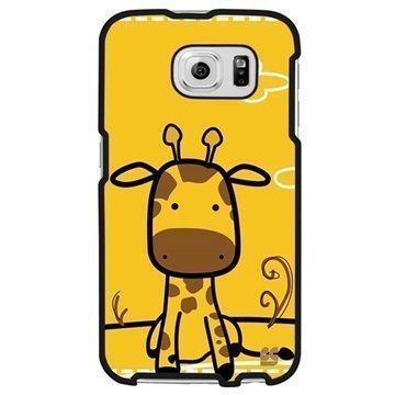 Samsung Galaxy S6 Beyond Cell Protex Design Kova Suojakuori Giraffe