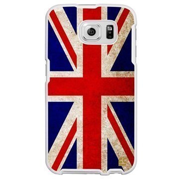 Samsung Galaxy S6 Beyond Cell Protex Design Kova Suojakuori Union Jack