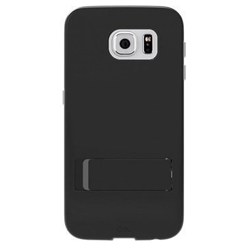 Samsung Galaxy S6 Case-Mate Tough Seisontatukikotelo Musta / Titaani