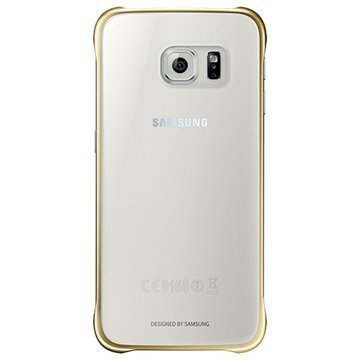 Samsung Galaxy S6 Clear Suojakuori EF-QG920BFEGWW Kulta