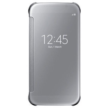 Samsung Galaxy S6 Clear View Flip Kotelo EF-ZG920BS Hopea