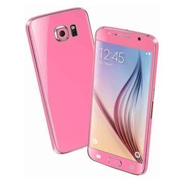 Samsung Galaxy S6 EasySkinz Matt Skin Pinkki