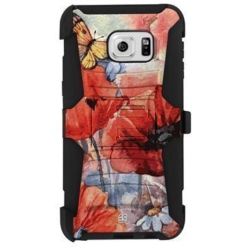 Samsung Galaxy S6 Edge+ Beyond Cell Armor Combo Design Kotelo Spring Canvas