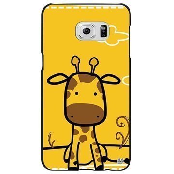 Samsung Galaxy S6 Edge+ Beyond Cell Protex Design Kova Suojakuori Giraffe