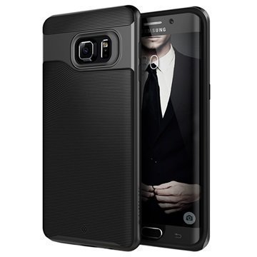 Samsung Galaxy S6 Edge+ Caseology Wavelength Suojakuori Musta